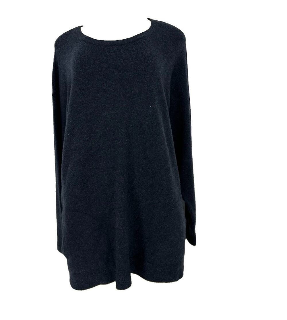 Pure J. Jill XL Pullover Women Wool Alpaca Blend Sweater Tunic Long Sleeve W1